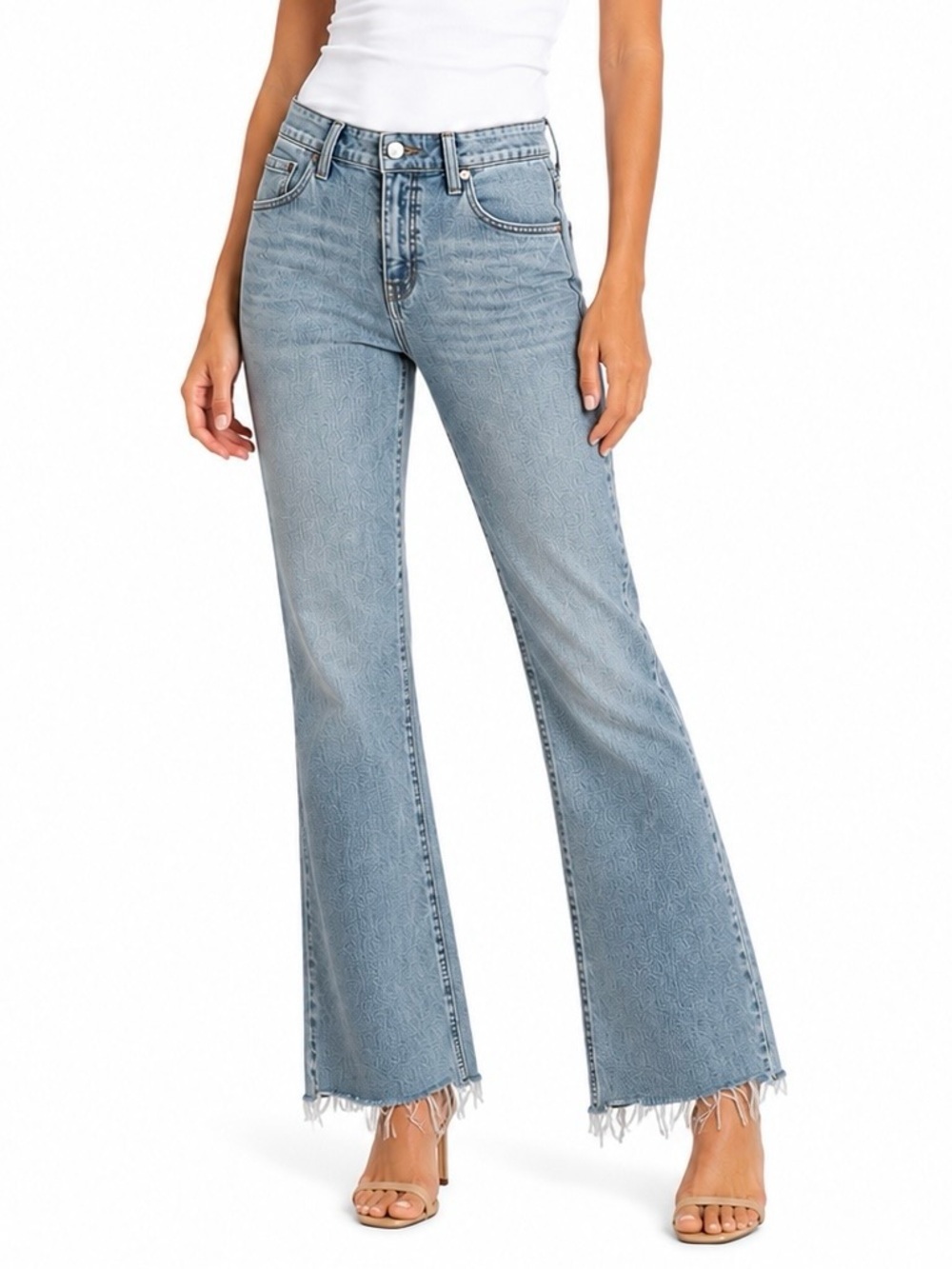 Levi Strauss Signature Low Rise Bootcut Jeans Juniors 11 Medium Light Wash